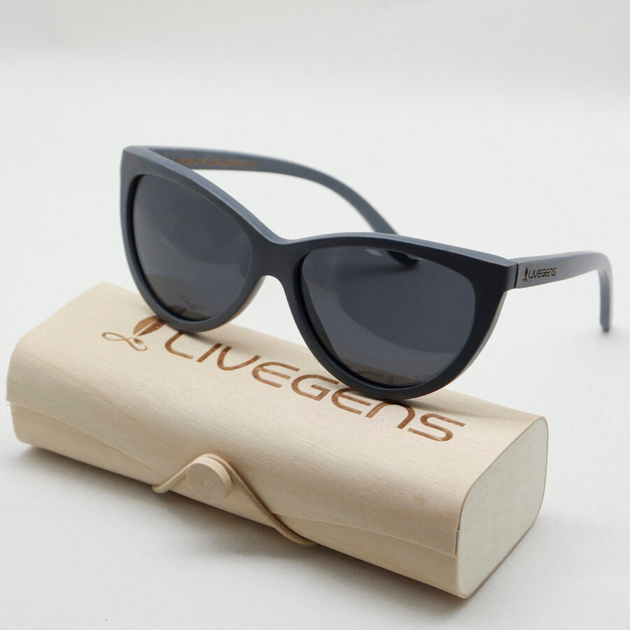 gafas de sol de bambu