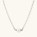 Luna Pearl Chain Necklace-0