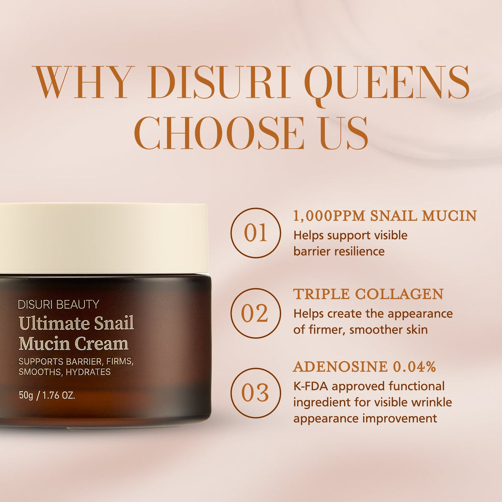 DISURI Beauty Ultimate Snail Mucin Cream